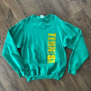 Green Mira Costa Tennis Team Men's Sweater